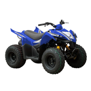 Kymco 2022 Mongoose 70S ATV in the color blue