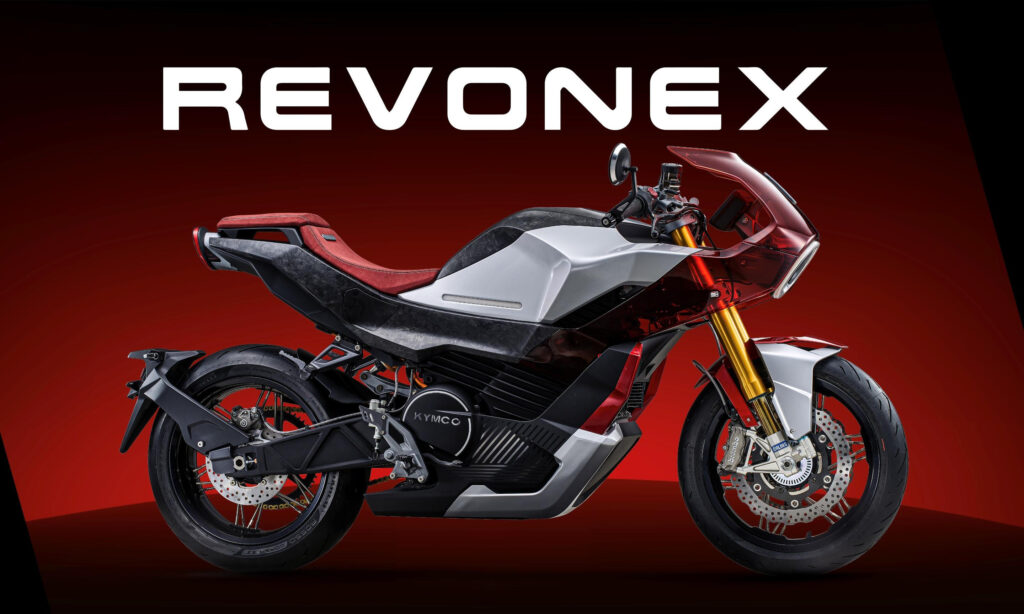 The KYMCO RevoNEX - a high-performance all-electric street bike