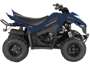 2025 Mongoose 110i in deeb blue color