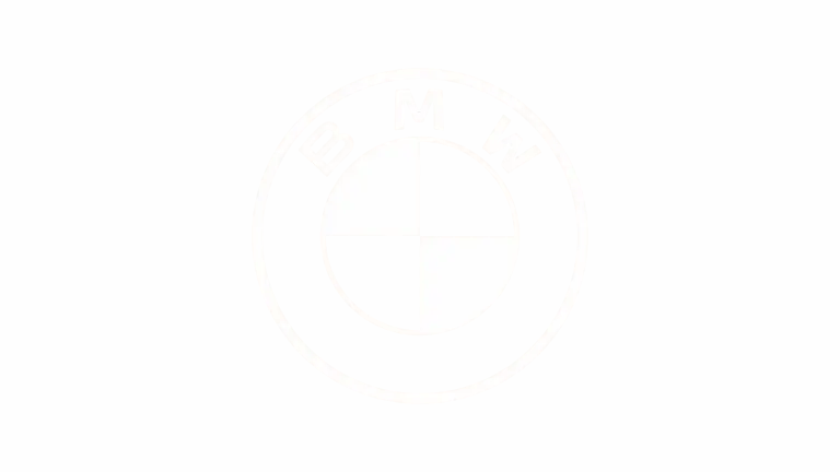 BMW logo white