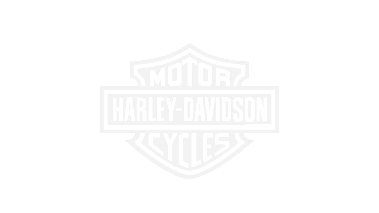 Harley Davidson Logo white